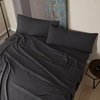 image:imageDark Sky Reserve  Bamlin Twin XL Sheet Set  Portugal Made  Faded Black  Experience Coma Worthy Sleep with High Quality BeddingQueen