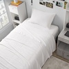 image:imageDark Sky Reserve  Bamlin Twin XL Sheet Set  Portugal Made  Pure White  Experience Coma Worthy Sleep with High Quality BeddingTwin XL