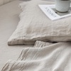 image:imageDark Sky Reserve  Portugal Made 100 Linen Twin XL Sheet Set Stone Taupe  Experience Coma Worthy Sleep with High Quality BeddingTwin XL