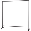 image:imageDont Look At Me  Expandable Privacy Room Divider  Black Frame with Black Fabric