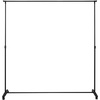 image:imageDont Look At Me  Privacy Room Divider  Basics Extendable  Black Frame with Black Fabric