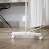 image:imageDont Look At Me  Privacy Room Divider  Basics Extendable  White Frame with White Fabric