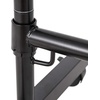 image:imageDont Look At Me  Simplified Privacy Room Divider  Black Frame with Black Privacy Fabric