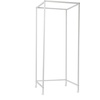 image:imageDont Look at Me  Portable Changing Room Divider  White Frame with White Fabric and Casters