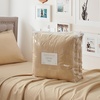 image:imageDorm Haul Cozy College Comforter Set  Twin XL Bedding  Antarctica GrayMarzipan
