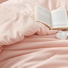image:imageDorm Haul Cozy College Comforter Set  Twin XL Bedding  Antarctica GrayPale Dogwood