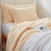 image:imageDorm Haul Cozy College Comforter Set  Twin XL Bedding  Antarctica GrayShortbread