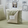 image:imageDorm Haul Cozy Twin XL Bedding College Comforter Set Jet StreamOat Milk  Essential Dorm Supplies for College Freshmen NecessitiesElmOat Milk