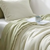 image:imageDorm Haul Cozy Twin XL Bedding College Comforter Set Jet StreamOat Milk  Essential Dorm Supplies for College Freshmen NecessitiesElmOat Milk