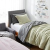 image:imageDorm Haul Cozy Twin XL Bedding College Comforter Set Jet StreamOat Milk  Essential Dorm Supplies for College Freshmen NecessitiesGranite GrayElm