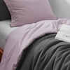 image:imageDorm Haul Cozy Twin XL Bedding College Comforter Set Jet StreamOat Milk  Essential Dorm Supplies for College Freshmen NecessitiesGranite GrayViolet Ice