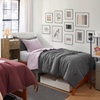 image:imageDorm Haul Cozy Twin XL Bedding College Comforter Set Jet StreamOat Milk  Essential Dorm Supplies for College Freshmen NecessitiesGranite GrayViolet Ice