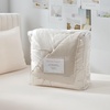 image:imageDorm Haul Cozy Twin XL Bedding College Comforter Set Jet StreamOat Milk  Essential Dorm Supplies for College Freshmen NecessitiesJet StreamOat Milk