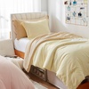 image:imageDorm Haul Cozy Twin XL Bedding College Comforter Set Jet StreamOat Milk  Essential Dorm Supplies for College Freshmen NecessitiesMarzipanRutabaga