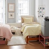 image:imageDorm Haul Cozy Twin XL Bedding College Comforter Set Jet StreamOat Milk  Essential Dorm Supplies for College Freshmen NecessitiesMarzipanRutabaga