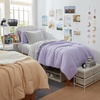 image:imageDorm Haul Cozy Twin XL Bedding College Comforter Set Jet StreamOat Milk  Essential Dorm Supplies for College Freshmen NecessitiesOrchid PetalAntarctica Gray