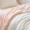 image:imageDorm Haul Cozy Twin XL Bedding College Comforter Set Jet StreamOat Milk  Essential Dorm Supplies for College Freshmen NecessitiesPale DogwoodJet Stream