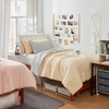 image:imageDorm Haul Cozy Twin XL Bedding College Comforter Set Jet StreamOat Milk  Essential Dorm Supplies for College Freshmen NecessitiesShortbreadAntarctica Gray