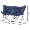 image:imageDormCo 2East Twin Butterfly Chair  Heathered NavyHeathered Navy