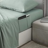 image:imageDormCo Bedside Pocket Twin XL Sheet Set  Supersoft Iceberg Green