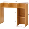 image:imageDormCo Classic Desk Bookshelf  Beech Color