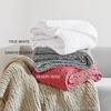 image:imageDormCo Cozy Potato Chenille Chunky Knit Twin XL Bed Blanket  True WhiteTrue White