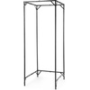 image:imageDormCo Dont Look At Me  The Retractable Portable Changing Room  Black Frame with Black FabricFrame with Black Fabric
