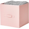 image:imageDormCo Fold Up Cube  TUSK College Storage  Rose Quartz