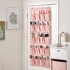 image:imageDormCo Hanging OverTheDoor Shoe Pockets TUSK College Storage Rose Quartz  Essential Dorm Supplies for College Freshmen Necessities