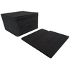 image:imageDormCo Jumbo Storage Box  TUSK Storage  Black