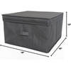 image:imageDormCo Jumbo Storage Box  TUSK Storage  Black