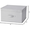 image:imageDormCo Jumbo Storage Box  TUSK Storage  Gray