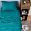 image:imageDormCo Microfiber Twin XL Bedding Sheet Set  Ocean Depths Teal