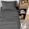 image:imageDormCo Microfiber Twin XL Bedding Sheet Set  Pewter