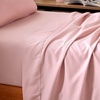 image:imageDormCo Microfiber Twin XL Bedding Sheet Set  Silver Pink