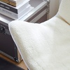 image:imageDormCo Oversized Butterfly Chair  Comfy Cozy Classic GrayPure White