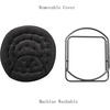 image:imageDormCo Papasan Moon Chair  Black