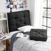 image:imageDormCo Rainha  Classic Tufted College Headboard  Black