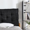 image:imageDormCo Rainha  Classic Tufted College Headboard  Black