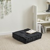 image:imageDormCo Rainha  Classic Tufted Cushion  Black