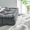 image:imageDormCo Rainha  Classic Tufted Cushion  Dark Gray
