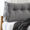 image:imageDormCo Rainha  Lounger Tufted College Headboard  Gray