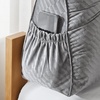 image:imageDormCo Rainha  Lounger Tufted College Headboard  Gray