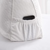 image:imageDormCo Rainha  Lounger Tufted Twin XL Headboard Pillow  White
