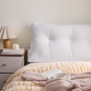 image:imageDormCo Rainha  Lounger Tufted Twin XL Headboard Pillow  White