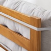 image:imageDormCo Rainha  Plush Tufted College Headboard  Light Gray