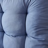 image:imageDormCo Rainha  Puffy Tufted Floor Pillow  GoldDenim Blue