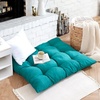 image:imageDormCo Rainha  Puffy Tufted Floor Pillow  GoldEmerald Green