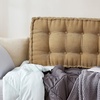 image:imageDormCo Rainha  Ultra Thick Tufted College Headboard  Natural Tan