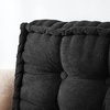 image:imageDormCo Rainha  Ultra Thick Tufted Floor Pillow  Peachy PinkBlack